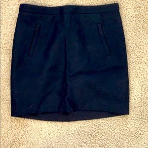 JCrew black pencil skirt